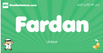 Fardan arabic boys name and meaning, quranic boys name Fardan