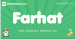 Farhat arabic boys name and meaning, quranic boys name Farhat