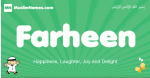 Farheen arabic boys name and meaning, quranic boys name Farheen