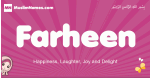 Farheen arabic girls name and meaning, quranic girls name Farheen