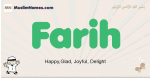 Farih muslim boys name and meaning, islamic boys name Farih