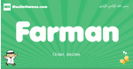 Farman arabic boys name and meaning, quranic boys name Farman