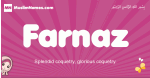 Farnaz arabic girls name and meaning, muslim girl name Farnaz