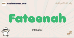 Fateenah muslim boys name and meaning, islamic boys name Fateenah