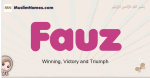 Fauz muslim girls name and meaning, islamic girls name Fauz