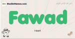 Fawad muslim boys name and meaning, islamic boys name Fawad