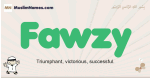 Fawzy muslim boys name and meaning, islamic boys name Fawzy