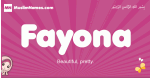 Fayona arabic girls name and meaning, muslim girl name Fayona
