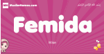Femida arabic girls name and meaning, muslim girl name Femida
