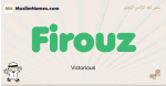 Firouz muslim boys name and meaning, islamic boys name Firouz