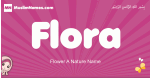 Flora arabic girls name and meaning, muslim girl name Flora