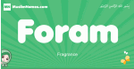 Foram arabic girl name and meaning, quranic girls name Foram