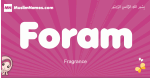 Foram arabic girls name and meaning, muslim girl name Foram