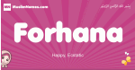 Forhana arabic girls name and meaning, muslim girl name Forhana