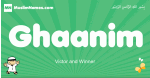 Ghaanim arabic boys name and meaning, quranic boys name Ghaanim
