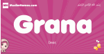 Grana arabic girls name and meaning, muslim girl name Grana