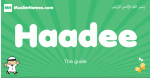 Haadee arabic boys name and meaning, quranic boys name Haadee