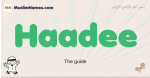 Haadee muslim boys name and meaning, islamic boys name Haadee