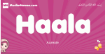 Haala arabic girls name and meaning, muslim girl name Haala