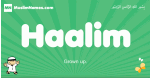 Haalim arabic boys name and meaning, quranic boys name Haalim