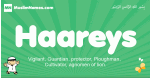 Haareys arabic boys name and meaning, quranic boys name Haareys