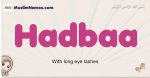 Hadbaa muslim girls name and meaning, islamic girls name Hadbaa