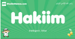 Hakiim arabic boys name and meaning, quranic boys name Hakiim