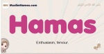 Hamas muslim girls name and meaning, islamic girls name Hamas