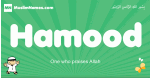 Hamood arabic boys name and meaning, quranic boys name Hamood