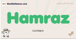Hamraz muslim boys name and meaning, islamic boys name Hamraz