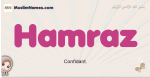 Hamraz muslim girls name and meaning, islamic girls name Hamraz