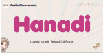 Hanadi muslim girls name and meaning, islamic girls name Hanadi
