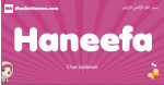 Haneefa arabic girls name and meaning, muslim girl name Haneefa