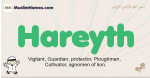 Hareyth muslim boys name and meaning, islamic boys name Hareyth