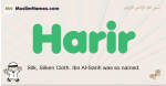 Harir muslim boys name and meaning, islamic boys name Harir