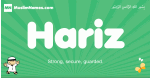 Hariz arabic boys name and meaning, quranic boys name Hariz