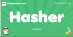 Hasher arabic boys name and meaning, quranic boys name Hasher