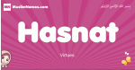 Hasnat arabic girls name and meaning, muslim girl name Hasnat