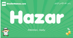 Hazar arabic boys name and meaning, quranic boys name Hazar
