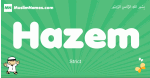 Hazem arabic boys name and meaning, quranic boys name Hazem