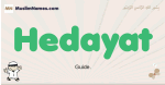 Hedayat muslim boys name and meaning, islamic boys name Hedayat