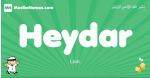 Heydar arabic boys name and meaning, quranic boys name Heydar