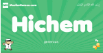 Hichem arabic boys name and meaning, quranic boys name Hichem