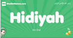 Hidiyah arabic girl name and meaning, quranic girls name Hidiyah