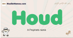Houd muslim boys name and meaning, islamic boys name Houd