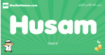 Husam arabic boys name and meaning, quranic boys name Husam