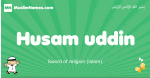 Husam-uddin arabic boys name and meaning, quranic boys name Husam-uddin