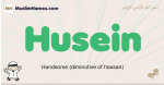 Husein muslim boys name and meaning, islamic boys name Husein