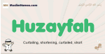Huzayfah muslim boys name and meaning, islamic boys name Huzayfah