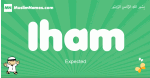 Iham arabic boys name and meaning, quranic boys name Iham